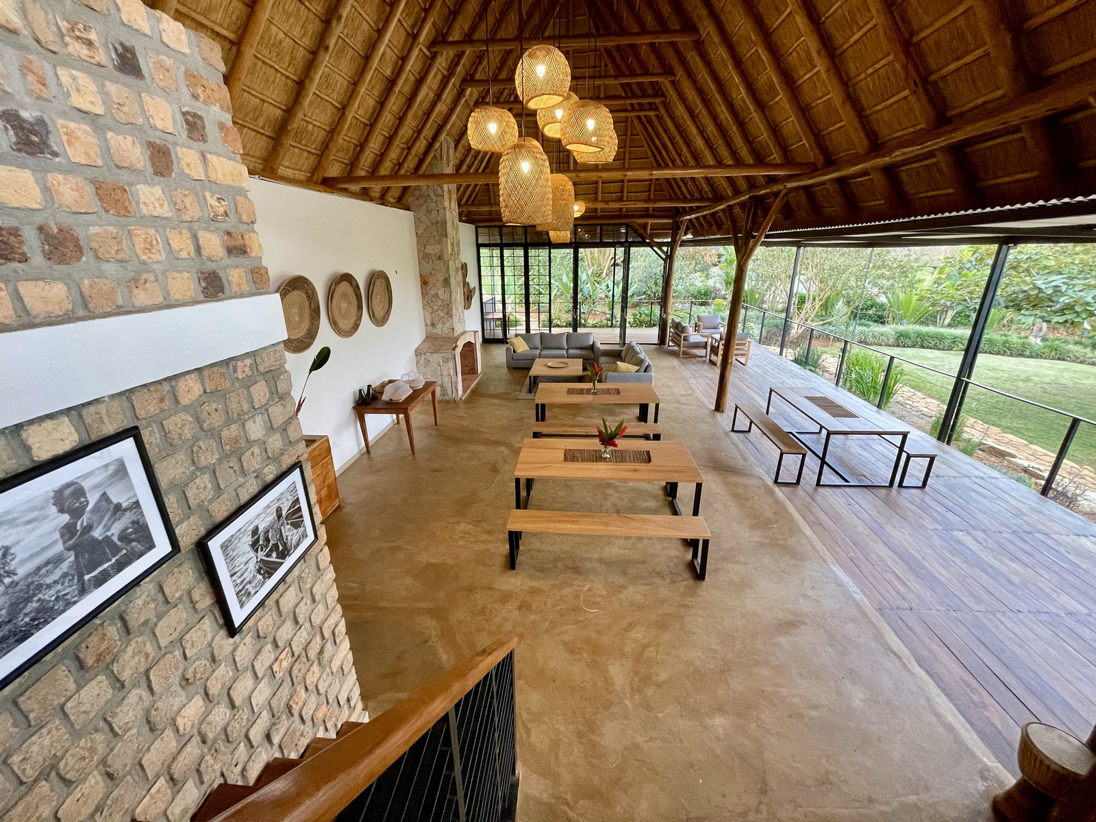 Sentema Farm Lodge Sentema Farm Lodge: Veranda