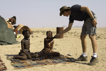 Serra Cafema Serra Cafema: Kinder des Himba-Volks