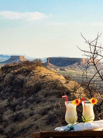 Ugab Terrace Lodge: Sundowner