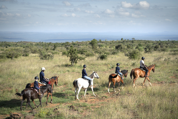 Elewana Lodo Springs: Pferdereiten