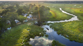 Khwai Leadwood Camp: Gesamtansicht