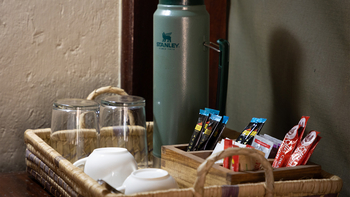 Thawale Lodge: Coffee Station