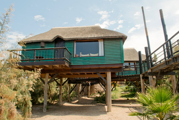 The Stiltz: Villa auf Holzplattform