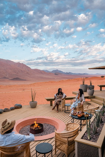 Wolwedans Desert Lodge: Sundowner