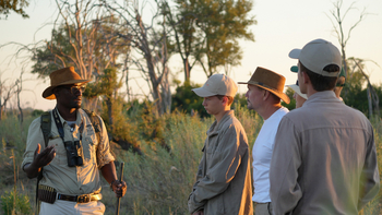 Atzaro Okavango Camp: Walking Safari