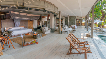 Chinzombo Camp Chinzombo Camp: Family Safari Tent