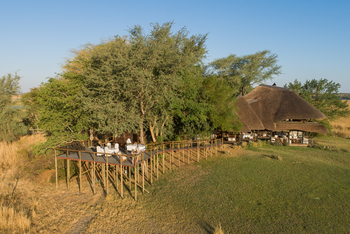 Chobe Savanna Lodge: Luftbild