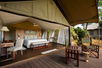 Ingwe Pan Camp: Private Veranda