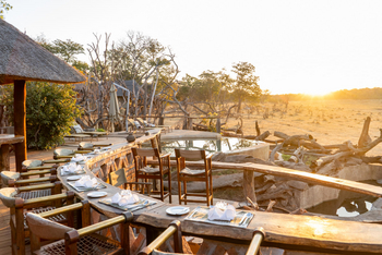 Khulu Bush Camp Khulu Bush Camp: Sonnenuntergang
