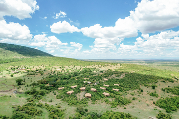 Mara Bushtops: Luftbild