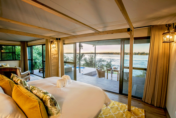 Old Drift Lodge: Blick aus einer SUite