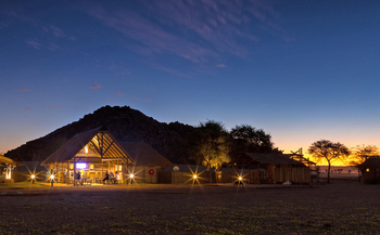 Desert Camp: Panorama