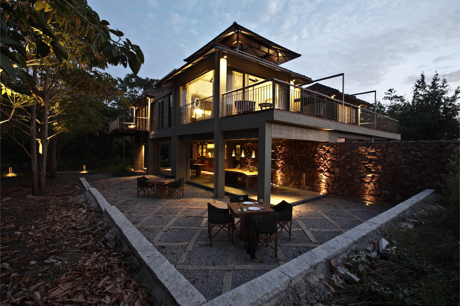 Kaav Safari Lodge Kaav Safari Lodge: Al Fresco Dining Area