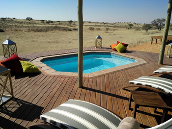 Kalahari Red Dunes Lodge: Pool