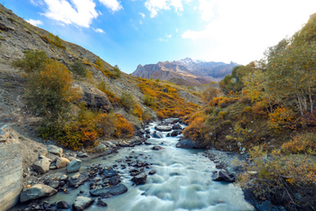 Ladakh: Landschaft bei Zanskar