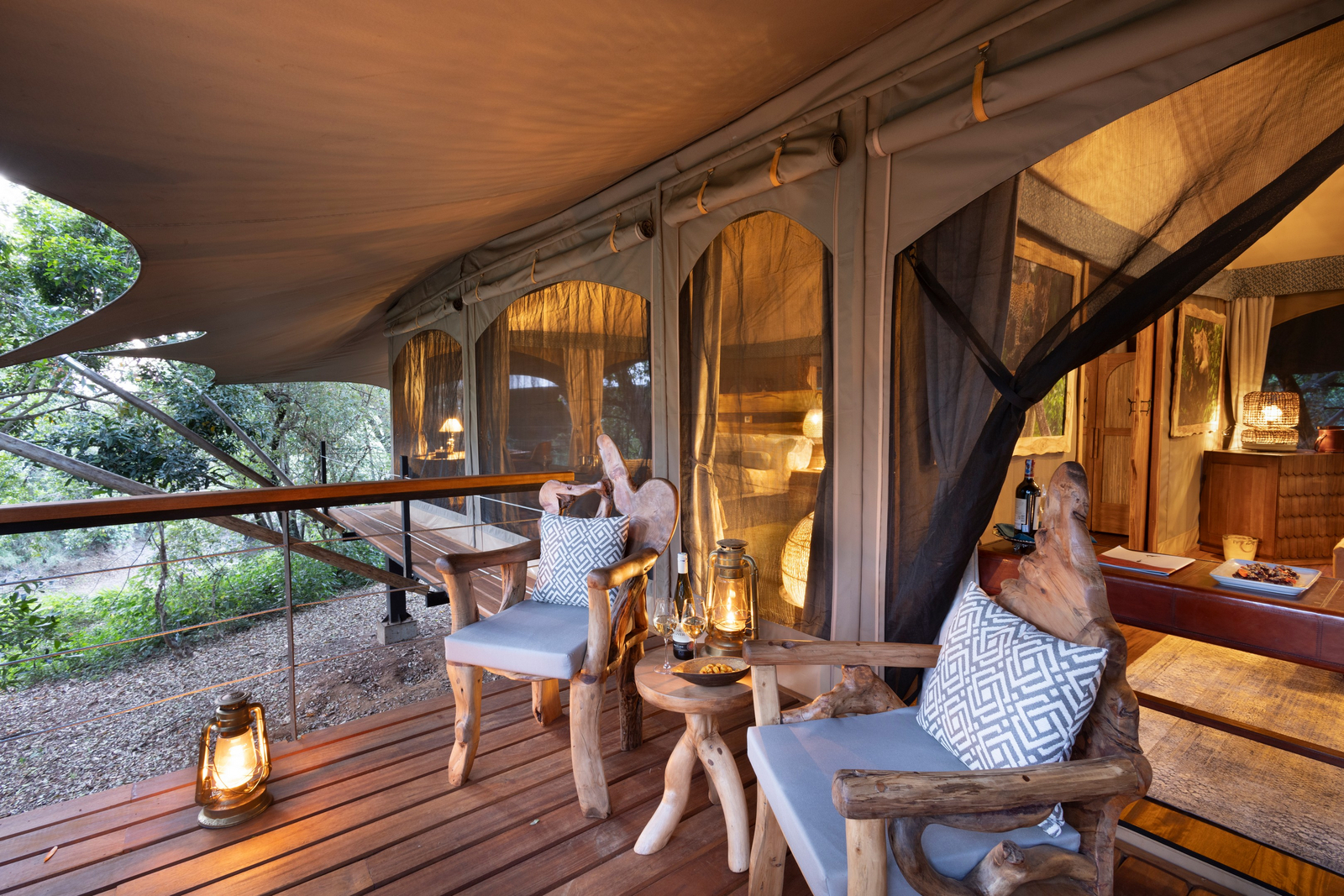 Mara Toto Tree Camp Mara Toto Tree Camp: Privates Deck