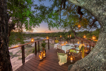 Dulini Leadwood: Treehouse Deck Laternen