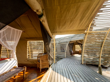 Gham Dhao Lodge Gham Dhao Lodge: Verbindung Familienzelt