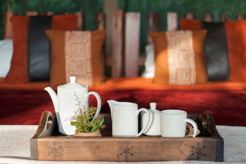 Kicheche Laikipia Camp: Teetablett