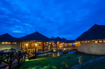 Lake Nakuru Sopa Lodge Lake Nakuru Sopa Lodge: Gebäudeteile der Lodge