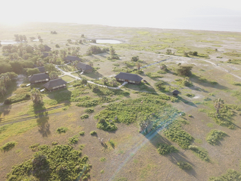 Maramboi Tented Lodge: Gästesuiten in Seenähe