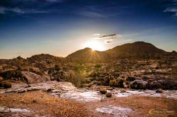 Ozondjou Trails: Sonnenaufgang