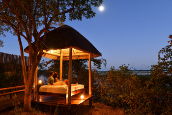 Royal Zambezi Lodge: Vollmond