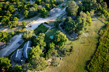 Thamalakane River Lodge: Luftbild