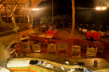 Tongole Wilderness Lodge: Lounge und Bar