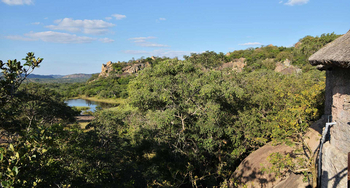 Amalinda Lodge: Blick in die Landschaft