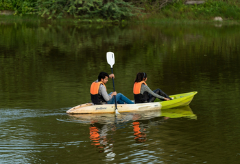 Brij Lakshman Sagar: Kayakfahrt