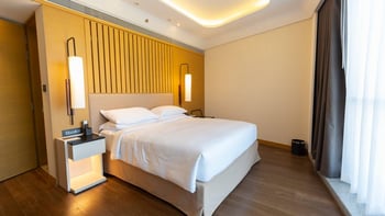DoubleTree by Hilton Ahmedabad: Doppelbett
