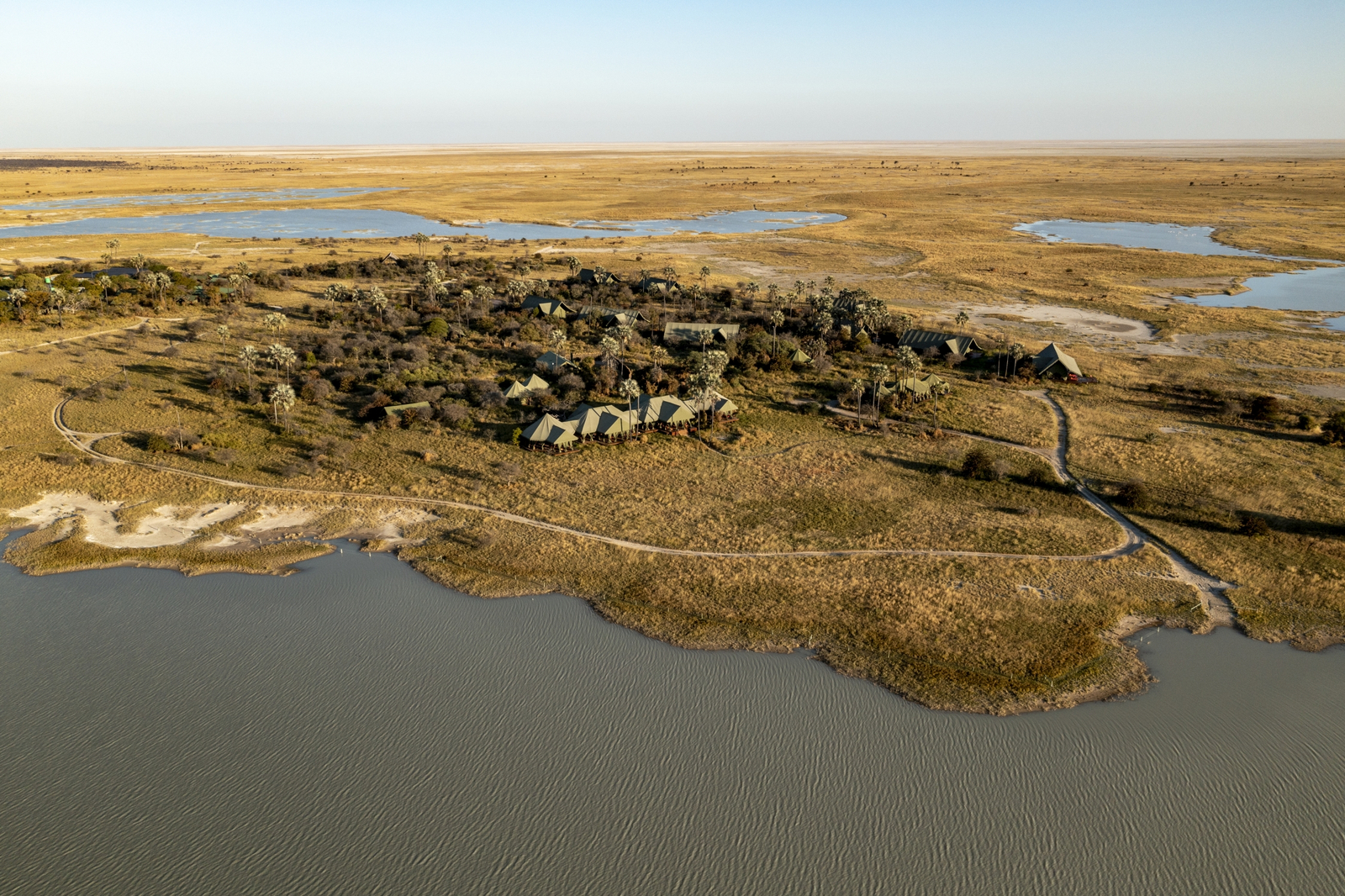 Jacks Camp Jacks Camp: Camp von oben