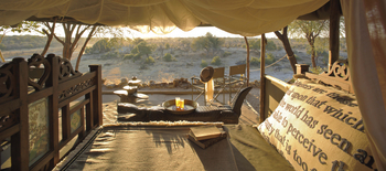 Meno A Kwena Camp Meno A Kwena Camp: Swimming Pool Lounge