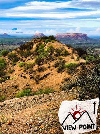 Ugab Terrace Lodge: ZUr schönen Aussicht