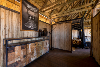 Chamilandu Bushcamp: Zugang zum Bad