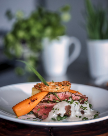 Elewana Tortilis Camp: Hauptgericht