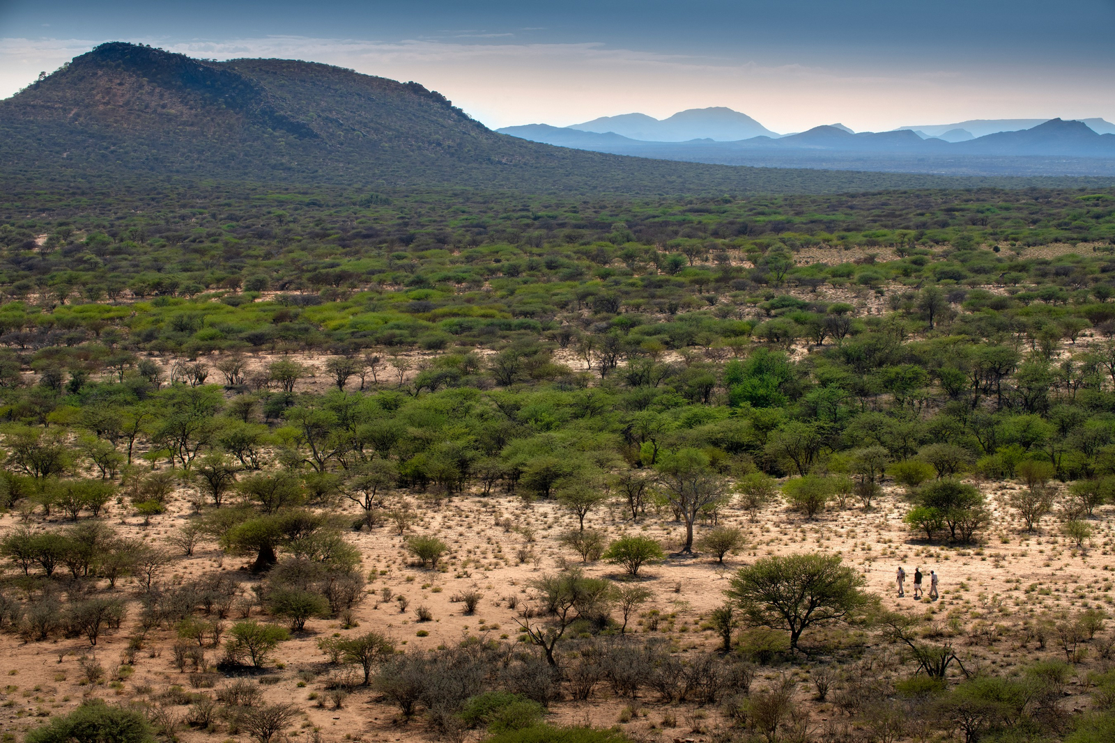 Epako Safari Lodge Epako Safari Lodge: Landschaft von oben