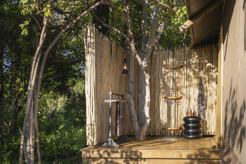 Little Sable Camp: Dusche im Freien