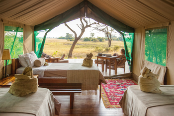 Macatoo Camp: Zeltinterieur