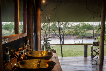 Ngare Serian Camp: Badezimmer