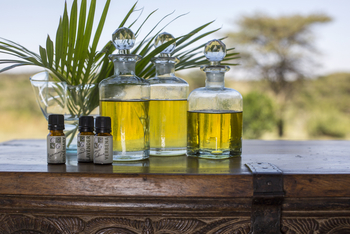 Richard's River Camp: Massageöl