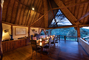 Saruni Mara Camp: Speisessal