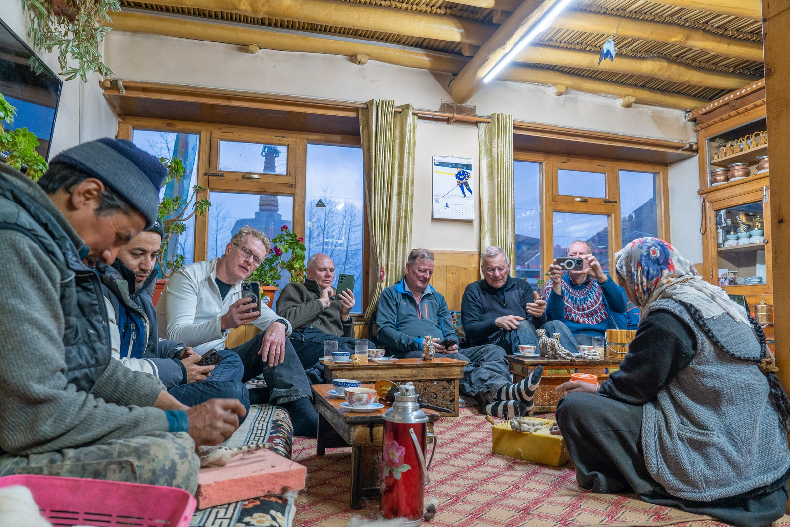 Shan at Uley Shan at Uley: Gäste im Wohnzimmer