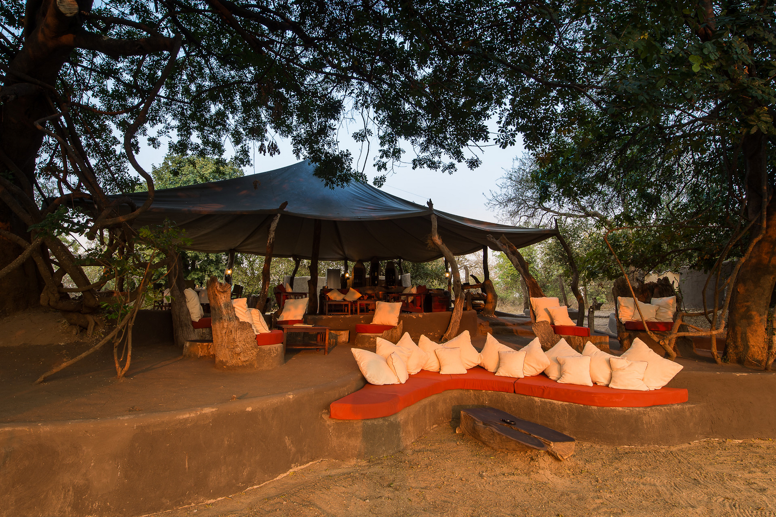 Tena Tena Camp Tena Tena Camp: Außenlounge