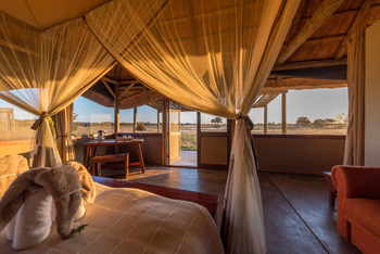 Camp Hwange: Morgensonne