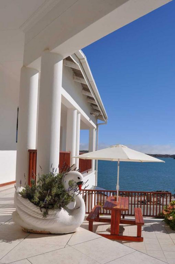 Kairos Cottage: Balkon