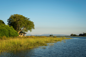 Kuthengo Camp: Gästezelt