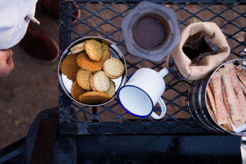 Little Ongava: Kaffee und Kekse