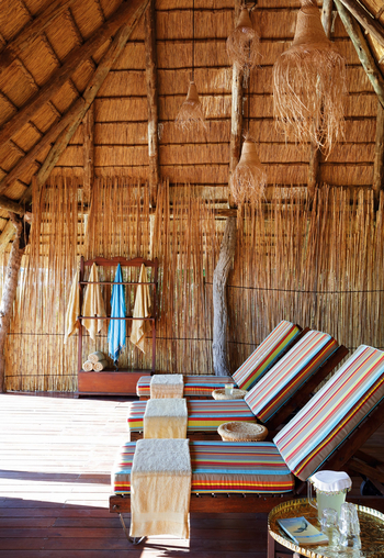 Mapula Lodge: Liegestühle